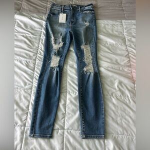 Cello Ripped skinny jeans